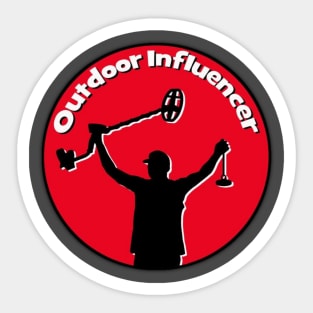 Outdoors Sticker